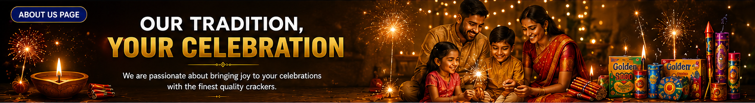 About Us Festive Banner