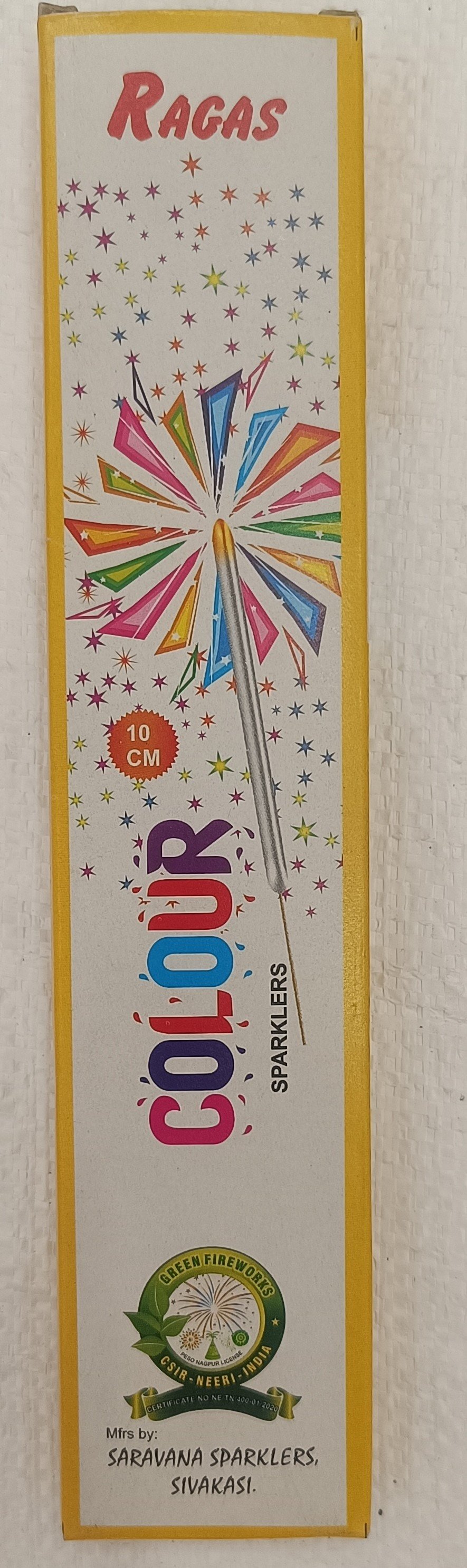 10CM CRACKLING SPARKLERS